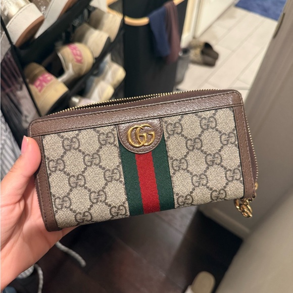 Gucci Ophidia GG Supreme Canvas Zip Wallet - Picture 3 of 7